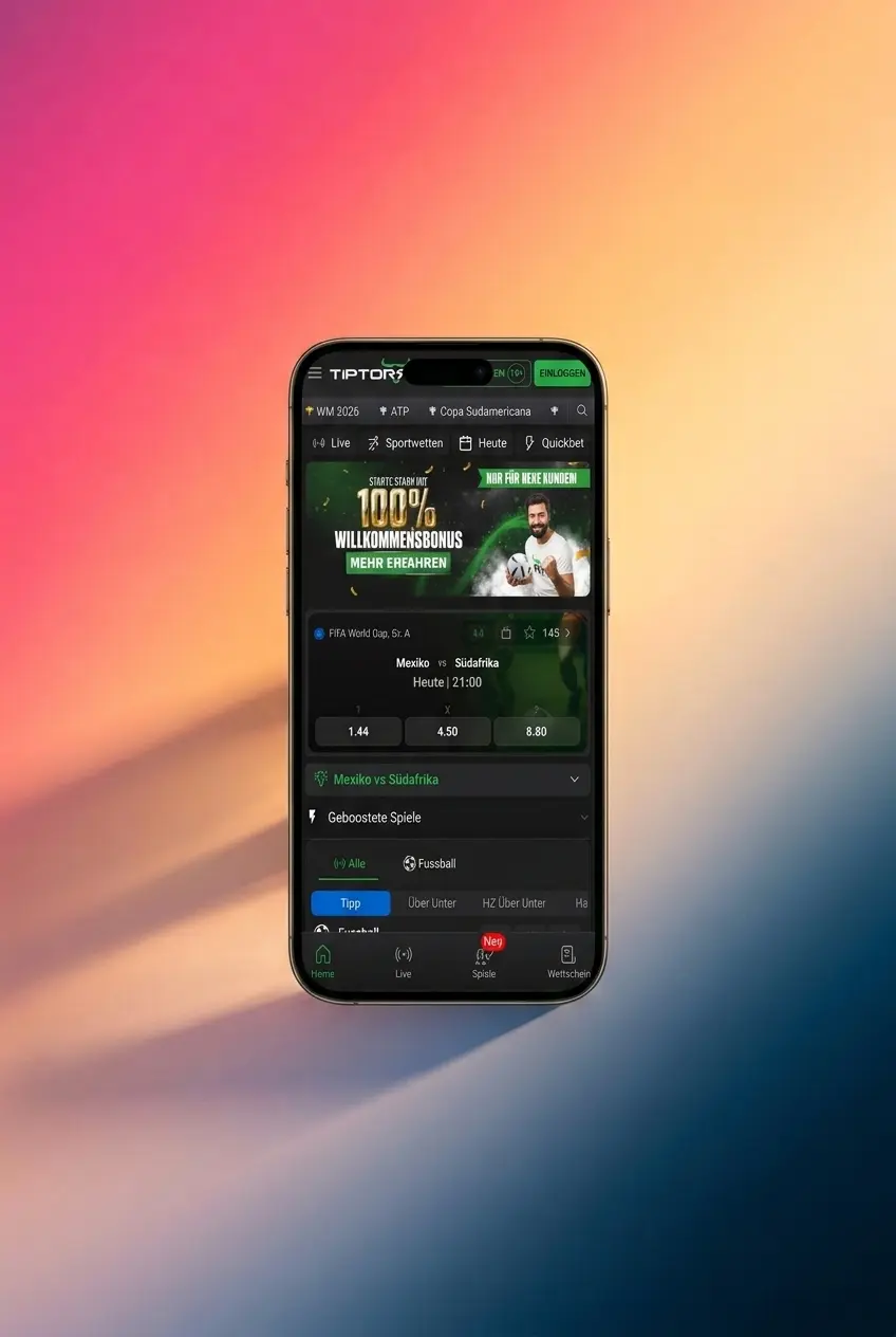 Tiptorro App Sportwetten – Schritt-für-Schritt-Anleitung zum Platzieren einer Wette in 5 Schritten