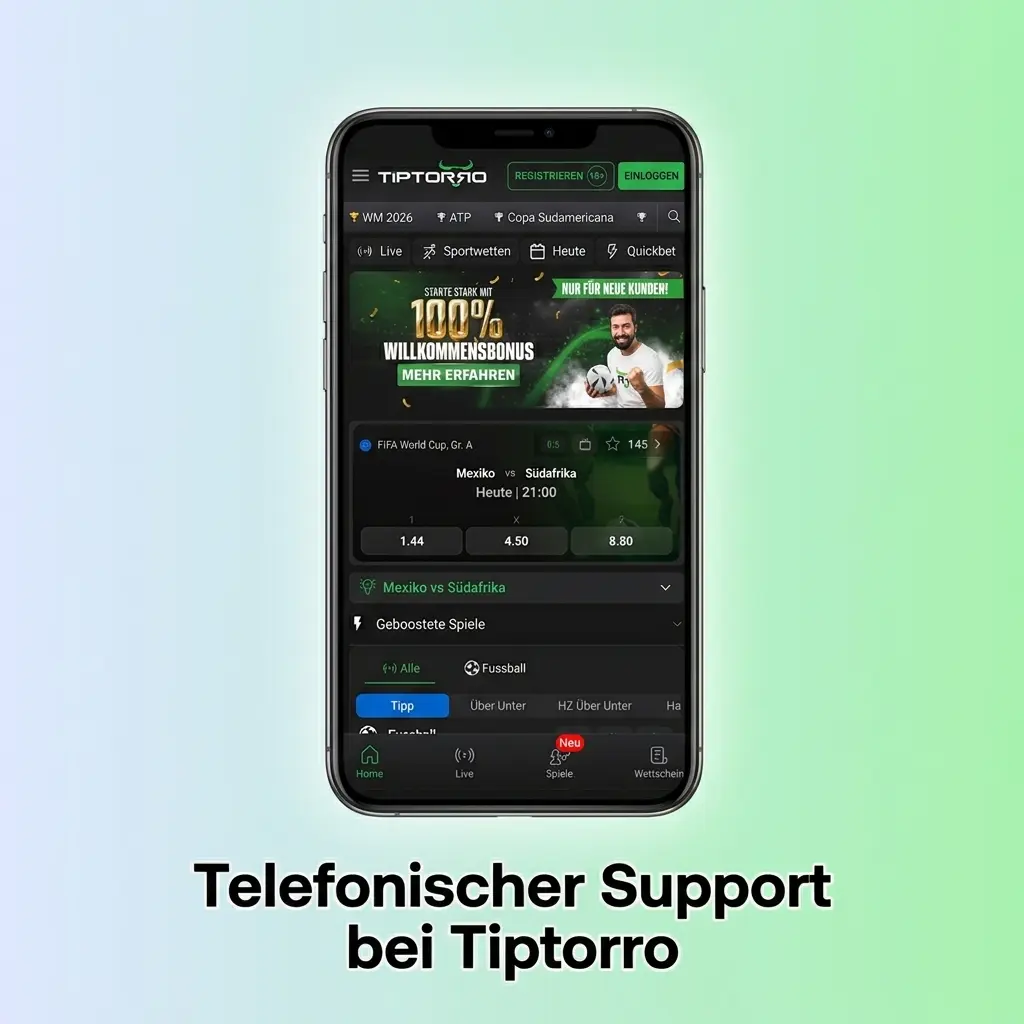 Tiptorro telefonischer Support – Kundenservice Hotline für Deutschland mit kurzen Wartezeiten
