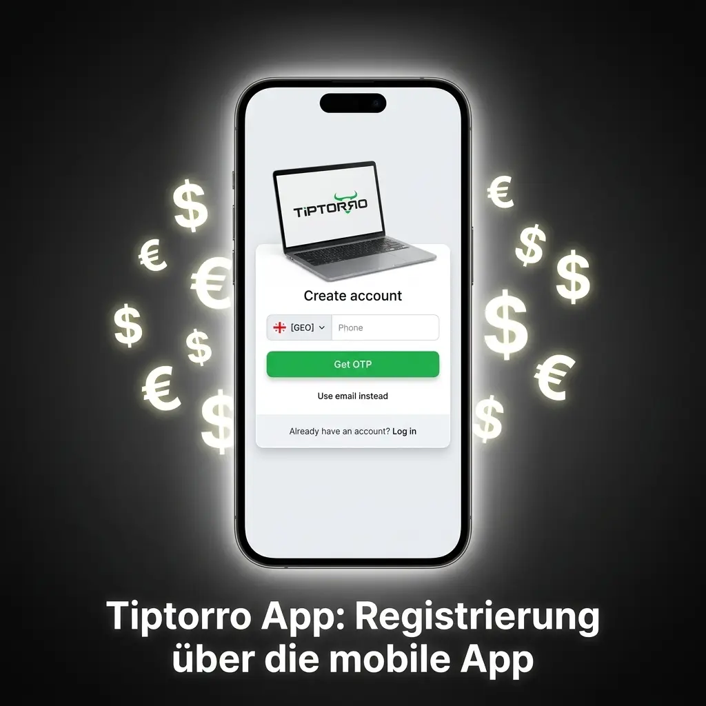 Tiptorro App Registrierung auf dem Smartphone – Schritt-für-Schritt Anleitung für iOS und Android