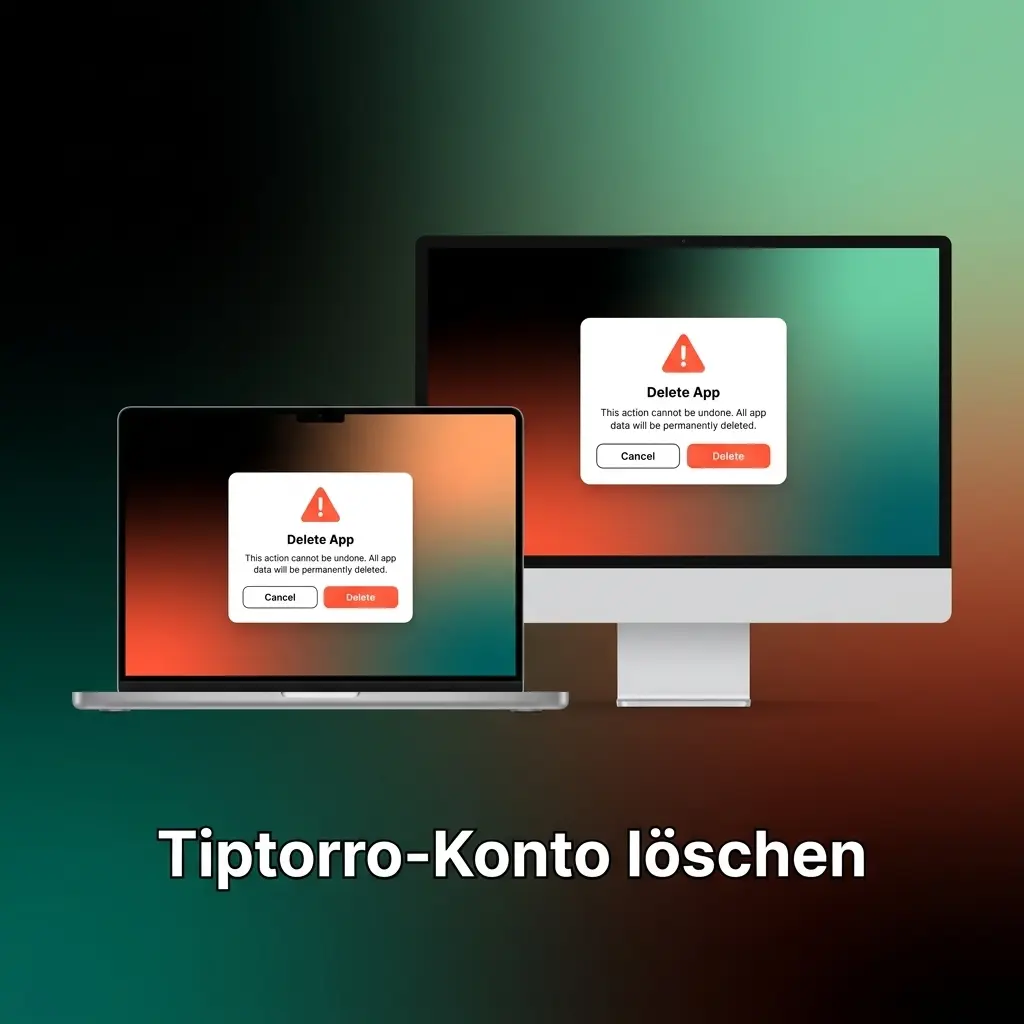 Tiptorro-Konto dauerhaft löschen – Schritt-für-Schritt-Anleitung für Spieler